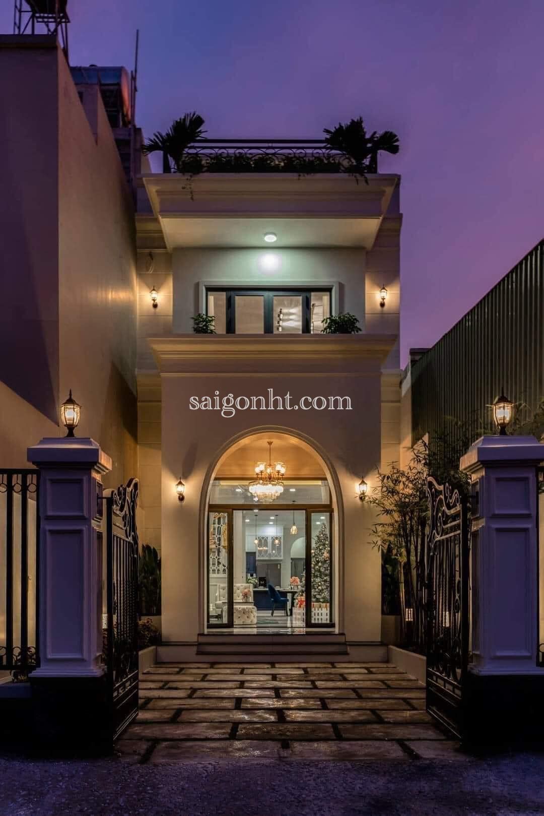 Saigon HT xây dựng nhà phố tân cổ điển